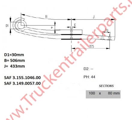 Spring Assembly Kit V22 38/38 mm         