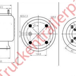 Airspring 1T19 E1/SAF2918               