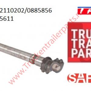 Brake camshaft right 719MM      